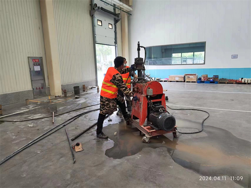 廊坊厂房地面下沉塌陷注浆加固施工